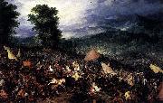 Jan Brueghel The Battle of Issus oil painting reproduction